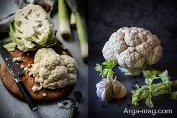 کالری گل کلم خام و پخته چقدر است؟