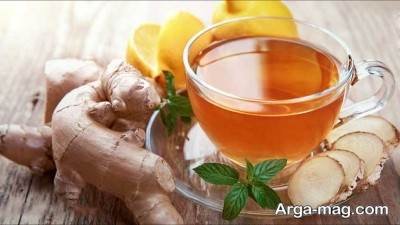 دستور تهیه چای زنجبیل