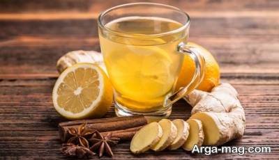نحوه تهیه چای زنجبیل