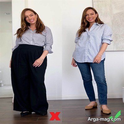 استایل در پوشاندن شکم تاثیر دارد؟