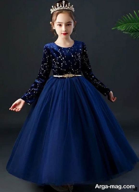  استایل مجلسی بچگانه در رنگ زیبا