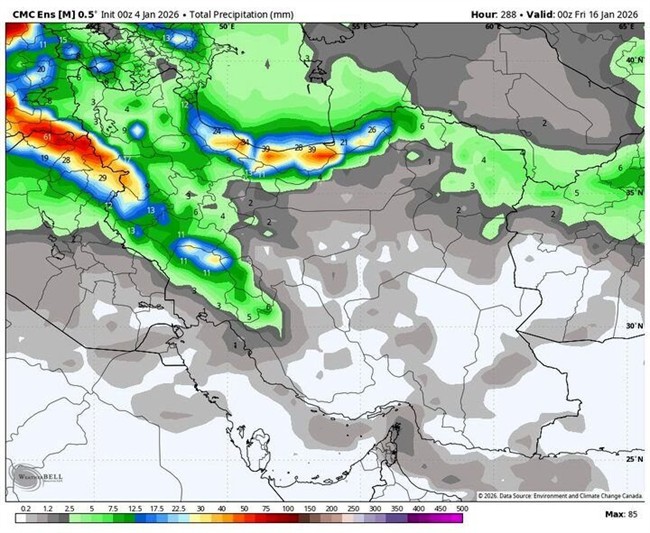هواشناسی هشدار داد؛ آلودگی هوا به این استان ها باز می گردد؟/ پیش بینی آب و هوای ایران 15 دی 1404