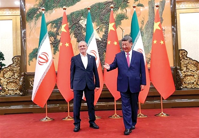 آزمون بزرگ ایران و چین