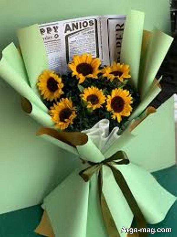 خاص ترین تزیین گل آفتابگردان