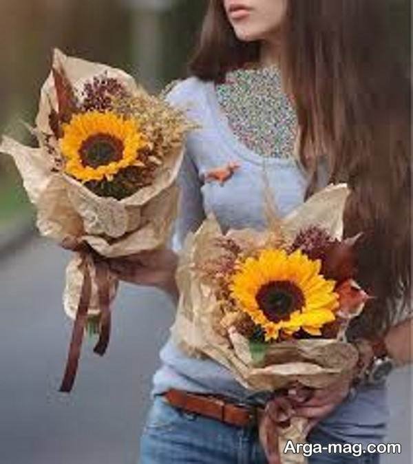  دیزاین گل آفتابگردان خاص