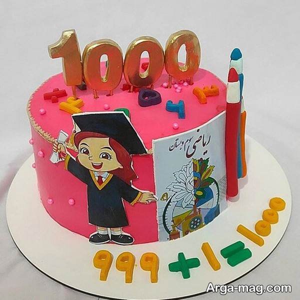 ایده تزیینات لاکچری کیک جشن هزار