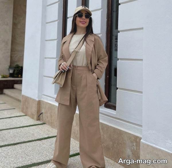 تیپ متفاوت با شلوار واید