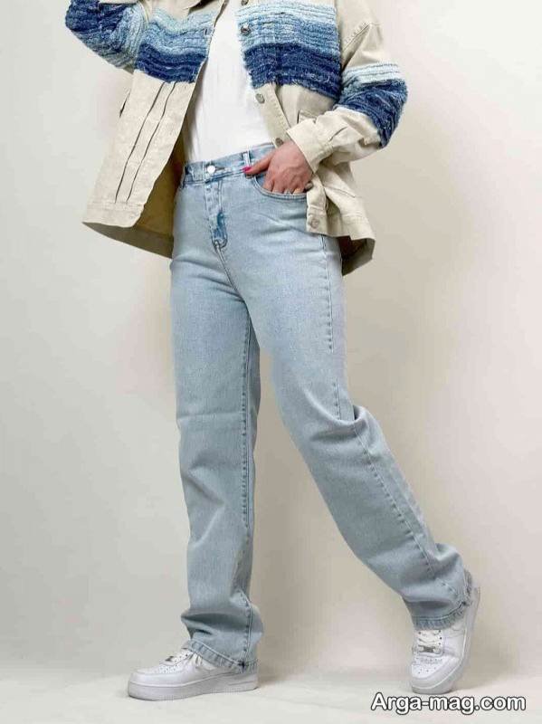 تیپ خاص با شلوار واید