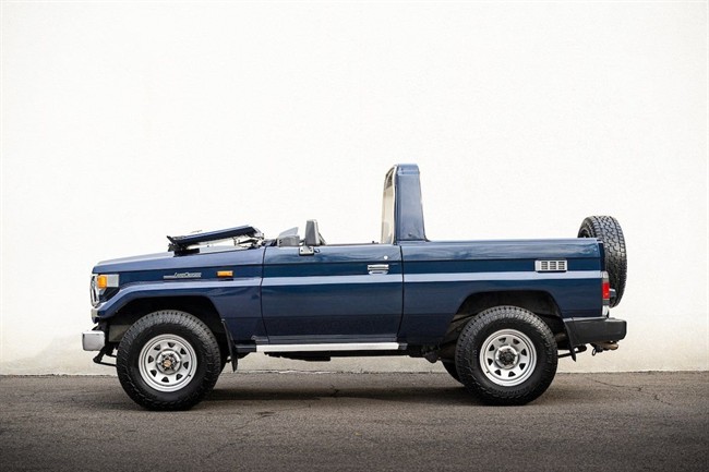 لندکروز جدید با قابلیت شیشه تاشو + عکس