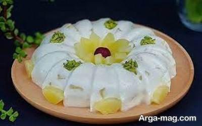 طرز تهیه دسر آناناس با دو دستور عالی