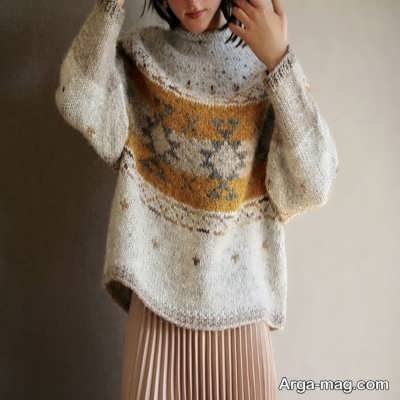 نحوه پوشیدن ژاکت فانتزی