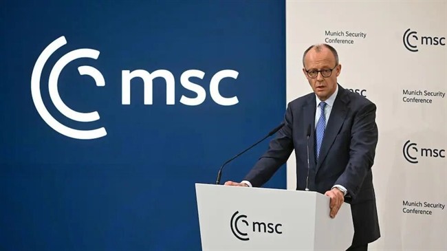 هشدار صدراعظم آلمان در کنفرانس امنیتی مونیخ/مرتس: ارتش آلمان را به قوی‌ترین ارتش اروپا تبدیل می‌کنیم