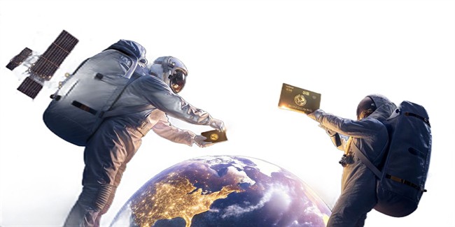 گردش پول در مدار فضا