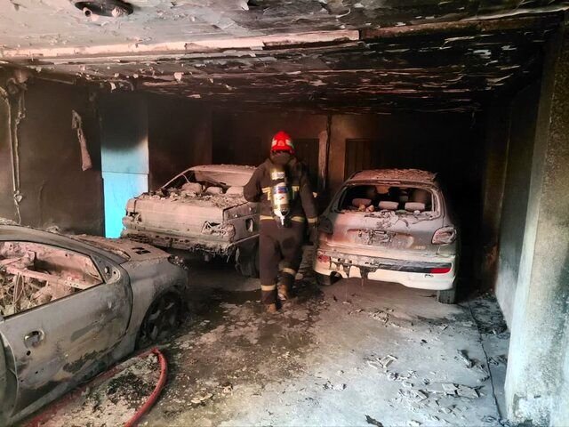 آتش‌سوزی‌ خطرناک در همدان/ 12 مصدوم راهی بیمارستان شدند