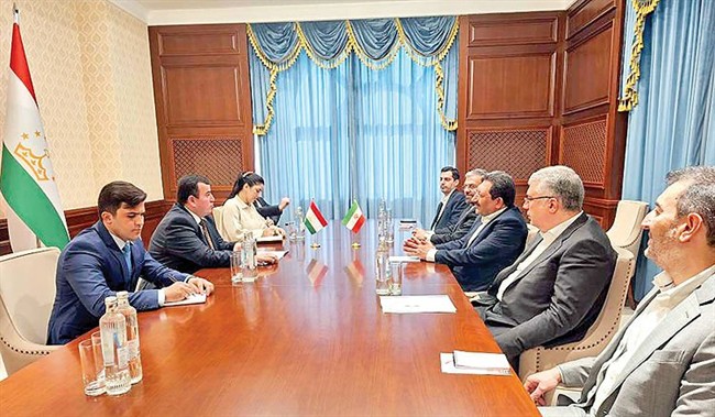 گسترش روابط اقتصادی ایران و تاجیکستان