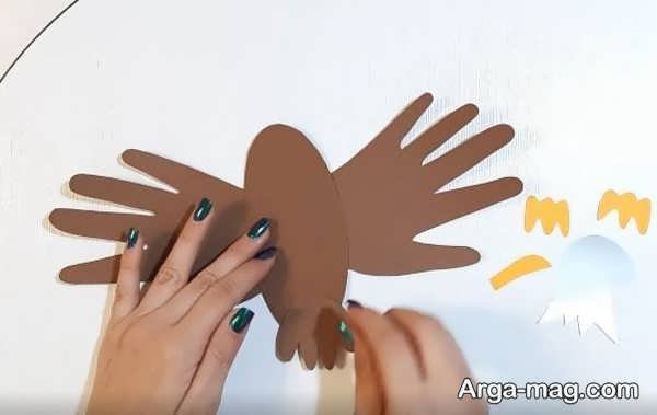 درست کردن عقاب کاغذی