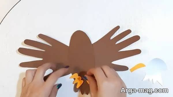 درست کردن عقاب کاغذی