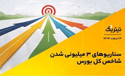 بورس در آستانه یک مرز حساس/ سناریوهای 3 میلیونی شدن شاخص کل + فیلم