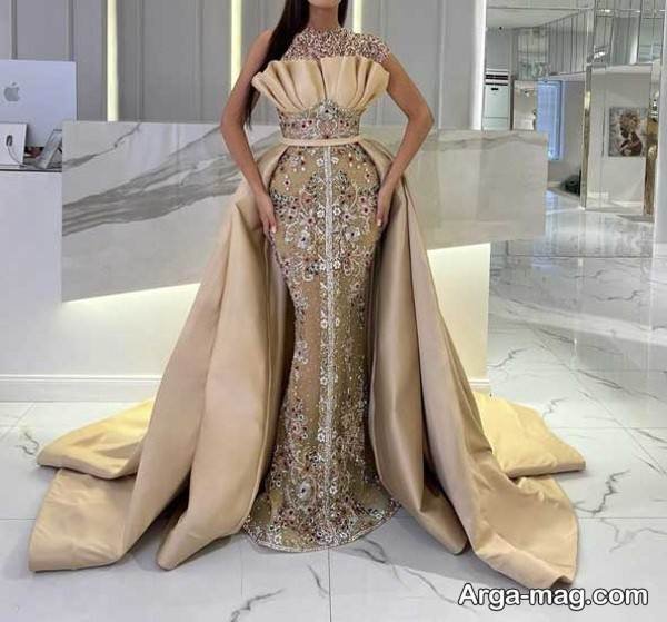 لباس مجلسی در رنگ زیبا