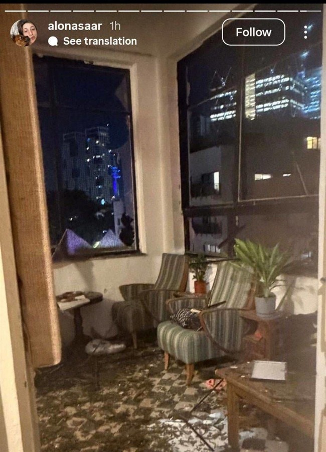 موشک‌های ایران با خانه دختر وزیر خارجه اسرائیل چه کرده‌اند